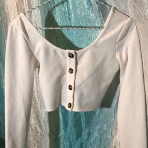 White crop top!